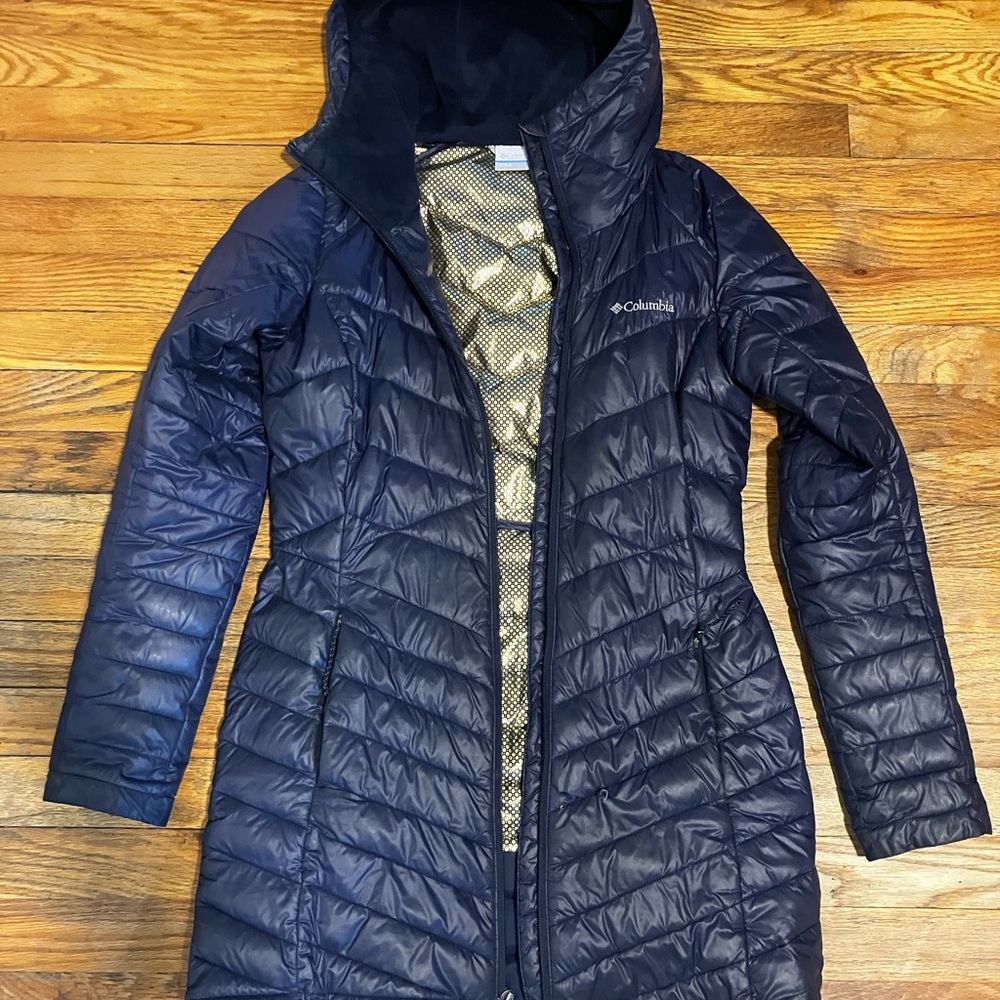 Women’s Joy Peak II Mid Hooded Jacket with Omni heat infinity lining